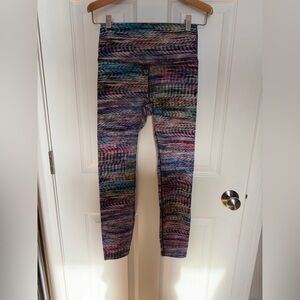 lululemon athletica Colorful Knit-Pattern Leggings